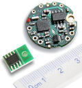 Digital load cell converter and minature digital temperature sensor