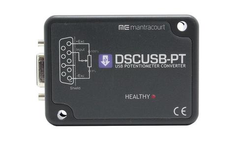 DSCUSB-PT Compact high-precision potentiometer input to digital output module