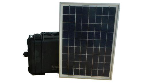 Solar cells panel and power pack kit for Mantracourt telemetry systems