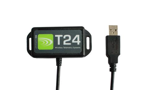 Wireless telemetry USB radio base station required for the configuration of all T24 acquisition modules