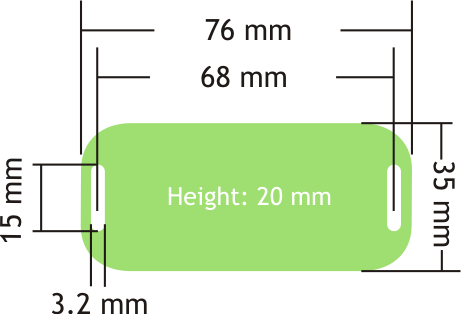 radio telemetry base station usb case dimensions